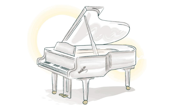 グランドピアノの構造