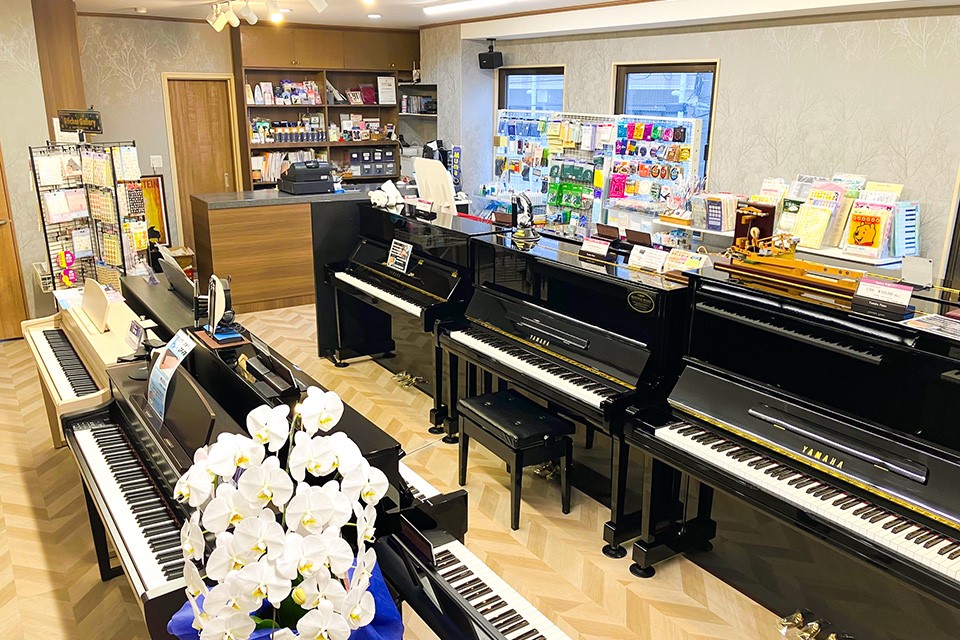 株)山響楽器店 中山店｜中古ピアノの購入ならヤマハ認定のリニューアル